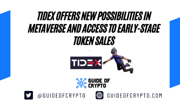 Tidex Offers New Possibilities in Metaverse and Access to Early-Stage Token Sales
