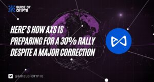 Here’s how AXS is preparing for a 30% rally despite a major correction
